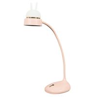 Kinderkamer bureaulamp Bunny - met oortjes - roze - draadloos - H34 cm Kinderkamer bureaulamp Bunny - met oortjes - roze - draadloos - H34 cm