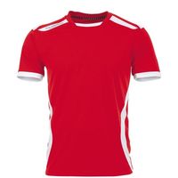 Hummel 110106 Club Shirt Korte Mouw - Red-White - L - thumbnail