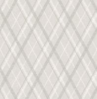 Dutch Wallcoverings Sauvage Ruit - Grijs