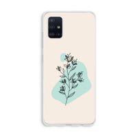 Violets are blue: Galaxy A51 4G Transparant Hoesje