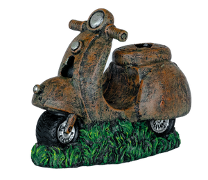 Superfish Deco Led Vespa Aquariumdecoratie - Milieuvriendelijk, Handgeschilderd met LED & Bubble Kit
