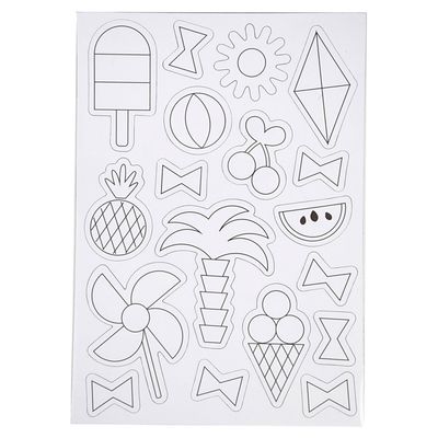 Creativ Company Kleur je eigen magneten - zomer