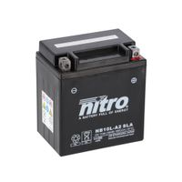 NITRO Gesloten batterij onderhoudsvrij, Batterijen voor motor & scooter, NB10L-A2-SLA - thumbnail
