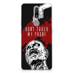 Nokia 2.4 Silicone-hoesje Zombie Blood