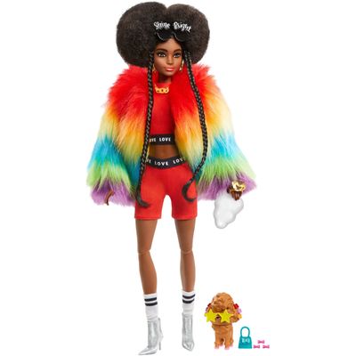 Extra #1 - Rainbow Coat with Pet Poodle Pop