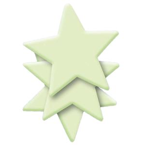 Sterrenhemel glow in the dark - stickers - Dia 8 cm - 3x stuks - Lichtgevende stickers - kinderkamer