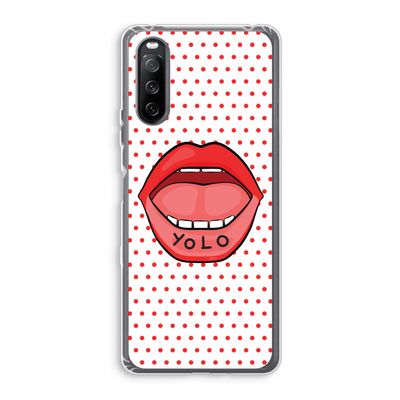 Yolo Denise: Sony Xperia 10 III Transparant Hoesje