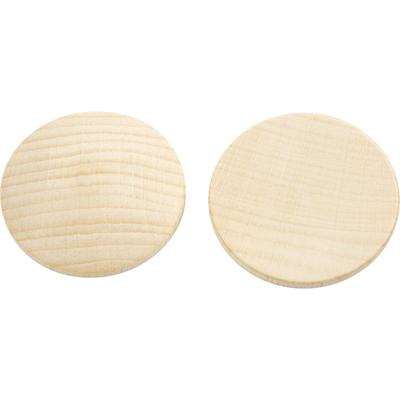 Creativ Company Houten knopen, d 40 mm, dikte 5,2 mm, 100 stuk/ 1 doos