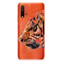 Smartphone hoesje Xiaomi Poco M3 Watercolor Tiger Smartphone hoesje Xiaomi Poco M3 Watercolor Tiger