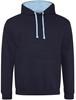 Just JH003 Varsity Hoodie - New French Navy/Sky Blue - XXL