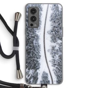 Snøfall: OnePlus Nord 2 5G Transparant Hoesje met koord