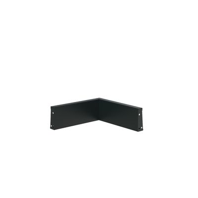 Keerwand aluminium binnenhoek 50x50x20cm.