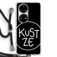 KUST ZE: Huawei P50 Pro Transparant Hoesje met koord