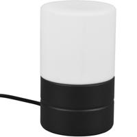 LED Tafellamp Metaal - Moderne Tafelverlichting E14 - Mat Zwart