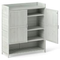 Tuinkast voor Buiten met Opbergruimte Massief Houten Kast