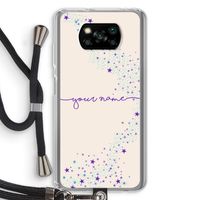 Sterren: Xiaomi Poco X3 NFC Transparant Hoesje met koord