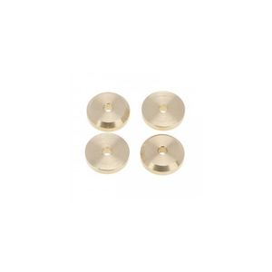 Axial SCX24 Brass Wheel Counterweight set van 4 stuks