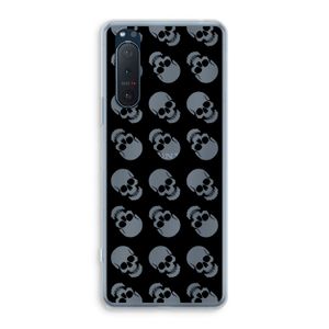 Musketon Skulls: Sony Xperia 5 II Transparant Hoesje