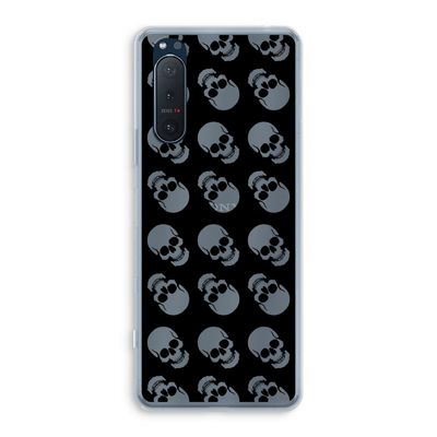 Musketon Skulls: Sony Xperia 5 II Transparant Hoesje