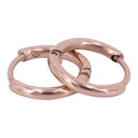 Kalli Oorringen Rond Smal Rosé 0.9 cm | 1893