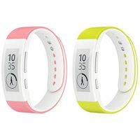 Sony SmartBand Talk Polsband SWR310 - L - Roze & Groen - thumbnail