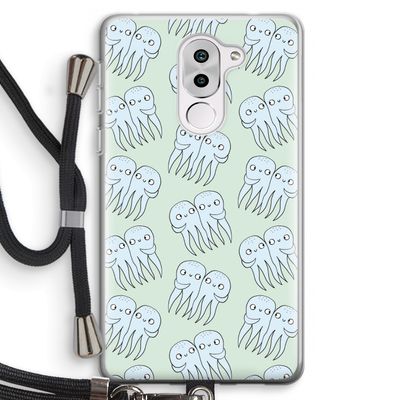 Octopussen: Honor 6X Transparant Hoesje met koord
