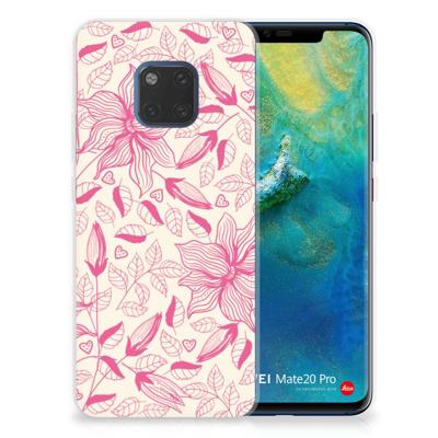 Huawei Mate 20 Pro | TPU Case | Pink Flowers