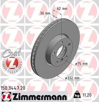 Remschijf Coat Z 150344720