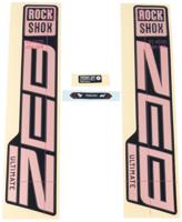 ROCKSHOX decor set "signatur series" decal set rs zeb ult. copper