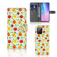 Samsung S10 Lite | Book Cover | Fruits