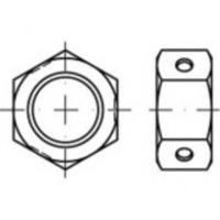 TOOLCRAFT TO-5444055 Zeskantmoeren M20 84032 Staal Galvanisch verzinkt 100 stuk(s)