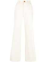 Vivienne Westwood pantalon de tailleur à coupe droite - Blanc - thumbnail