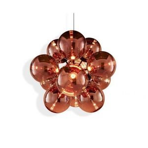 Tom Dixon Globe Burst LED Kroonluchter - Koper