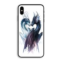 Yin Yang Dragons: iPhone XS Max Biologisch afbreekbaar hoesje