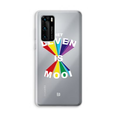 Het Leven Is Mooi: Huawei P40 Transparant Hoesje