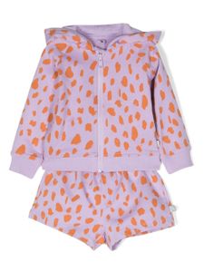 Stella McCartney Kids survêtement à imprimé graphique - Violet