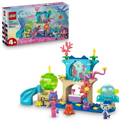 LEGO Gabby's Dollhouse zeemeermin Gabby's aquariumavontuur 11204