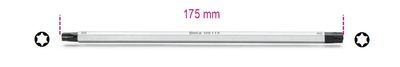 Beta Omkeerbare schroevendraaier klingen voor Torx® schroeven 1281TX/3 - 012810351
