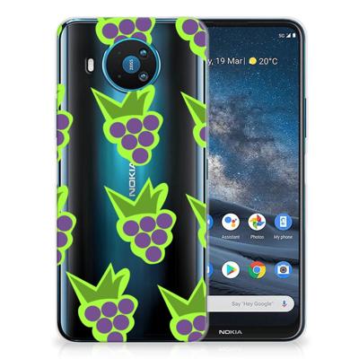 Nokia 8.3 | Siliconen Case | Druiven