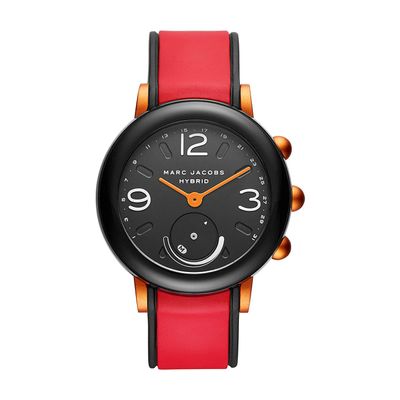 Horlogeband Marc by Marc Jacobs MJT1008 Silicoon Zwart 20mm