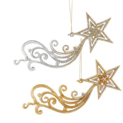 Orn.plc ster goud l12cm - Kurt s adler