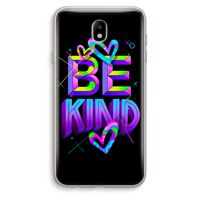 Be Kind: Samsung Galaxy J7 (2017) Transparant Hoesje