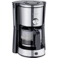 Severin KA 4825 TYPE SWITCH Koffiezetapparaat RVS, Zwart Capaciteit koppen: 10 Glazen kan