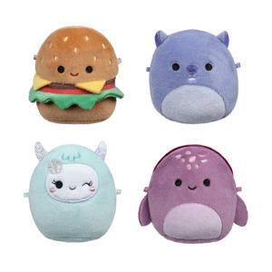 Micromallows Squishmallows knuffel 4-pack Carl - 6 cm