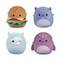 Micromallows Squishmallows knuffel 4-pack Carl - 6 cm
