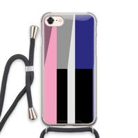 Gestalte 4: iPhone 8 Transparant Hoesje met koord