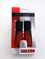 Simson handvatten lifestyl bruin/zwart - 92mm