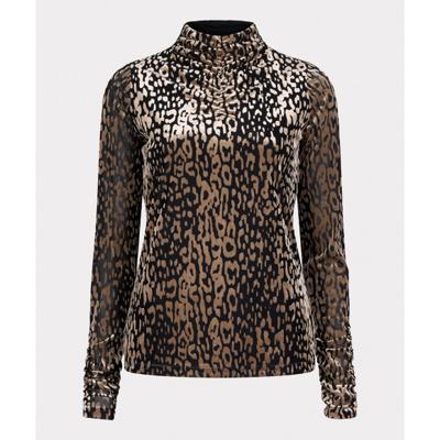Esqualo - Zwart | Dames | Top | Zwart | S | regular | Kamst mode