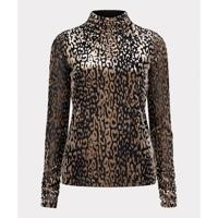Esqualo - Zwart | Dames | Top | Zwart | S | regular | Kamst mode