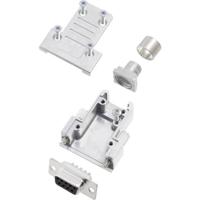 encitech DCRP09-DMS-CF65-CS80-K 6355-0881-31 D-sub female connectorset 180 ° Aantal polen: 9 Soldeerkelk 1 stuk(s)